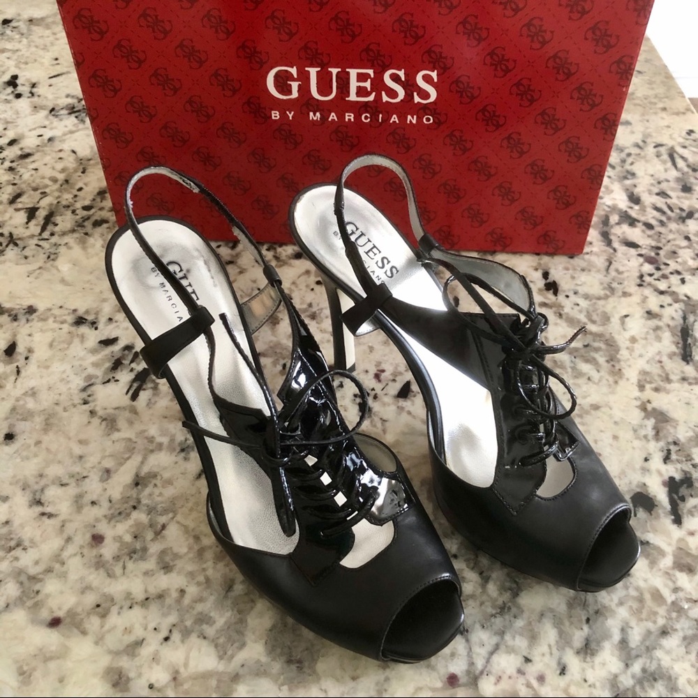 ❌Sold❌Guess by Marciano GWDOOZI Corset Heels - Picture 2 of 8
